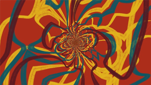 Líneas coloridas en movimiento de fondo abstracto
