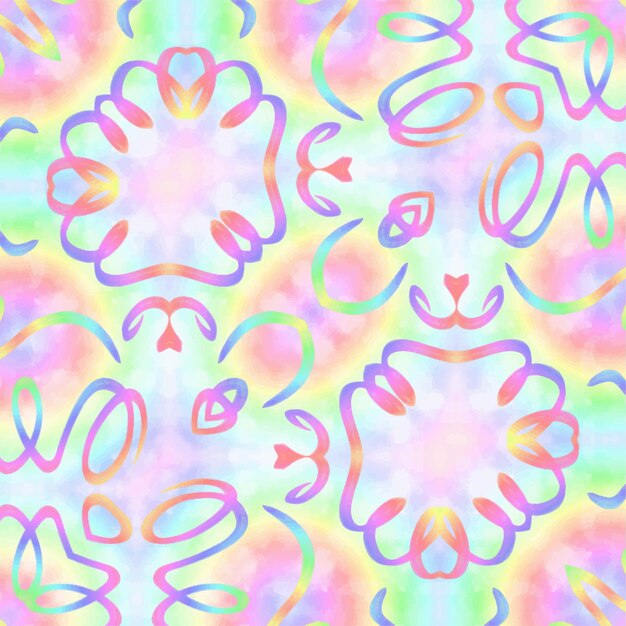 Líneas coloridas en movimiento de fondo abstracto
