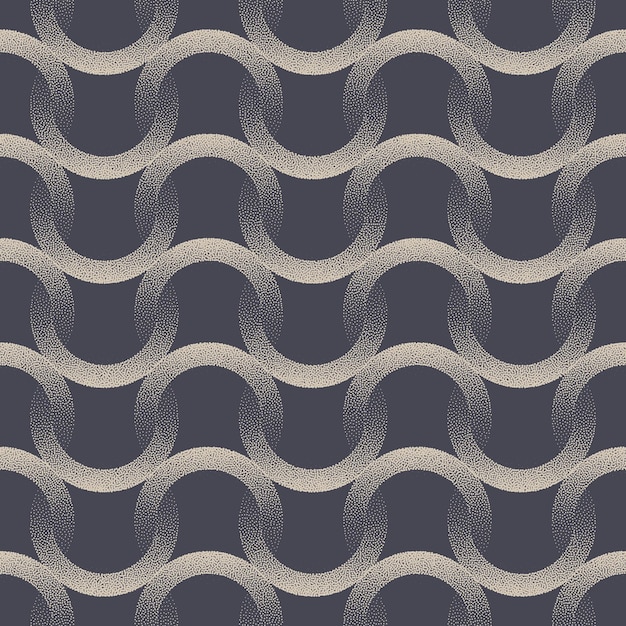 Líneas Complicadas Tejido Estructura Patrones Sin Fisuras Fondo Abstracto Vector