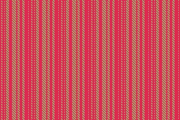 Líneas sin costura de tela de vector de fondo de patrón con una raya textil de textura vertical