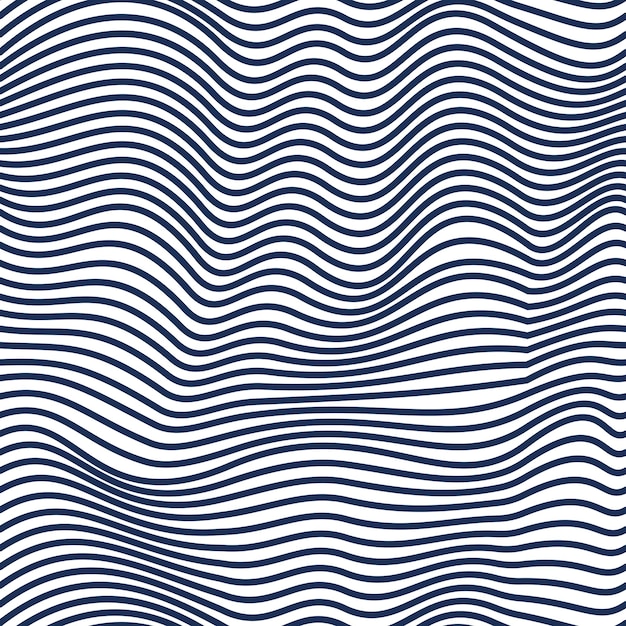 Líneas sin costuras patrón geométrico con ilusión óptica arte op abstracto fondo vectorial minimalista con rayas paralelas diseño alineado para papel tapiz o sitio web
