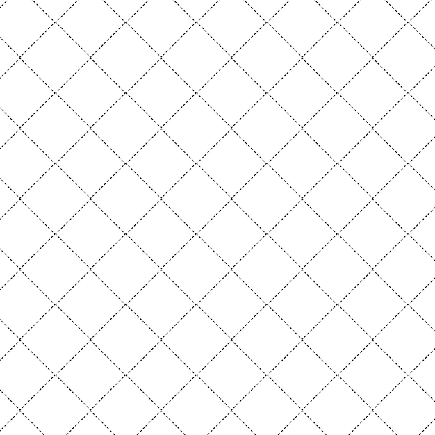 Líneas de cuadrados geométricos de puntos finos patrón vectorial abstracto