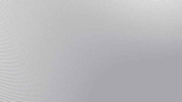 Líneas curvas grises imagen vectorial de fondo abstracta para telón de fondo o presentación