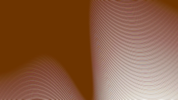Líneas curvas marrones fondo abstracto para telón de fondo o presentación