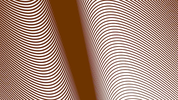 Líneas curvas marrones fondo abstracto para telón de fondo o presentación