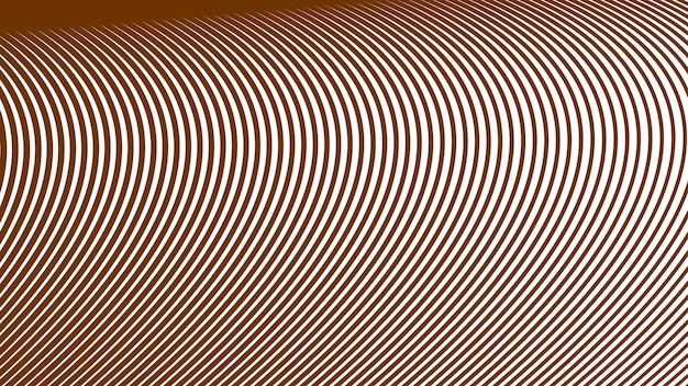 Líneas curvas marrones fondo abstracto para telón de fondo o presentación