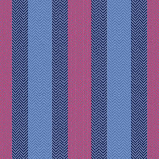 Líneas de fondo de tela sin costura vertical vectorial Textura de patrón de rayas textiles