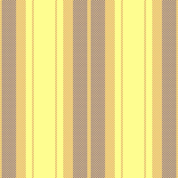 Líneas de fondo verticales del vector de textura textil con un patrón de rayas sin costuras de tela