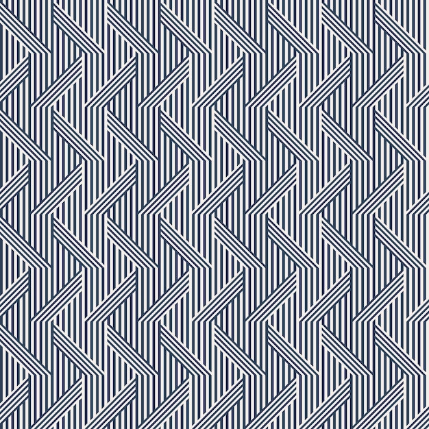 Líneas giratorias abstractas patrón sin costuras moldeado patrón vectorial de fondo para cartel de papel tapiz