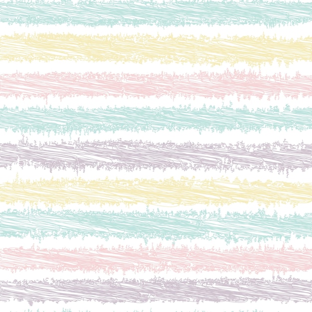 Líneas de grunge pastel sobre un fondo blanco Horizontal