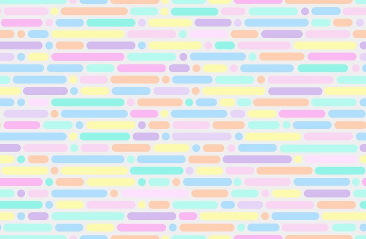 Líneas horizontales coloridas patrón geométrico ilustración vectorial de fondo en fondo gris claro