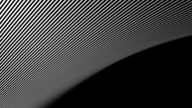 Líneas negras y blancas con patrón abstracto para telón de fondo o estilo de tela