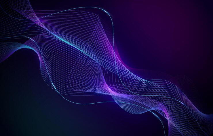 Vector las líneas de onda de vecteezy_background2_rt1022
