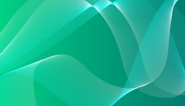 Líneas onduladas aisladas en el diseño de fondo abstracto