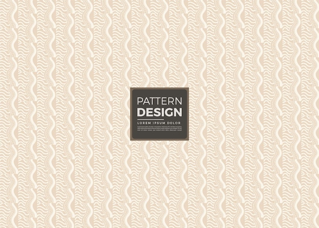 Líneas onduladas beige elegantes textura sin costuras para el diseño de superficies