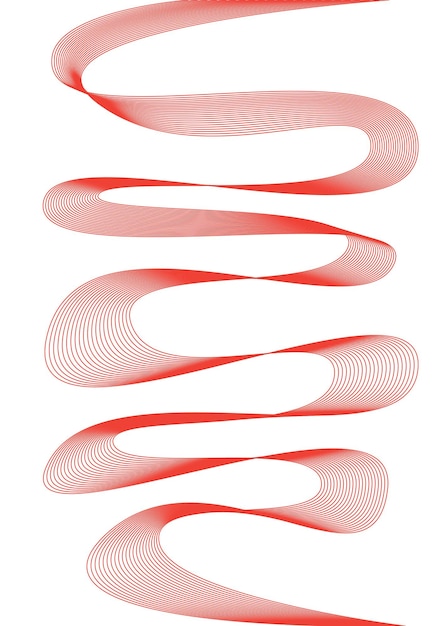 Líneas onduladas para el elemento de línea de mezcla de fondo abstracto de fondo
