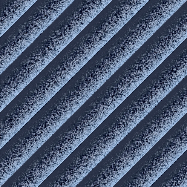 Líneas paralelas inclinadas Patrón sin costuras Vector de moda Fondo abstracto azul
