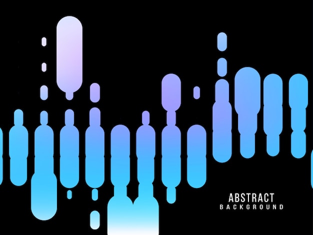 Líneas de patrón azul geométrico abstracto vector de fondo de patrón de diseño decorativo moderno