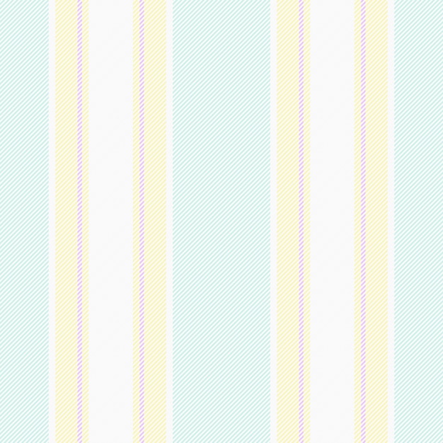 Líneas de patrón sin costuras de textura de vector de tela con una raya vertical textil de fondo