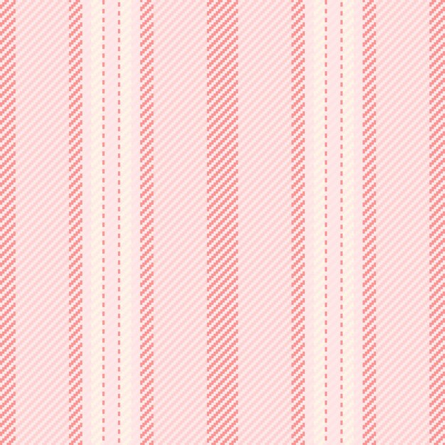 Líneas de patrón de fondo de textura de tela vertical con una franja textil vectorial sin costuras