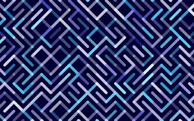 Vector líneas patrón transparente de vector banner ornamento de rayas geométricas ilustración de fondo lineal monocromática