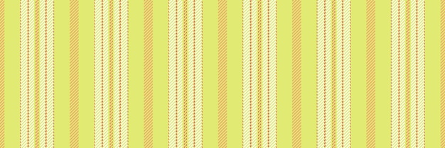 Líneas de patrón de Vogue vectorial tela de fondo de textura de los años 70 franja textil nostálgica vertical sin costuras en colores limón y blanco