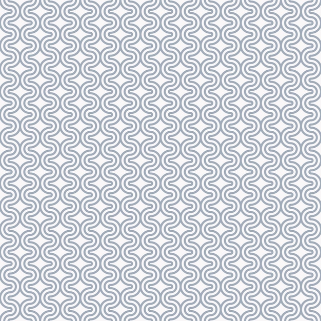 Líneas planas abstractas patrón onda en un diseño de fondo blanco