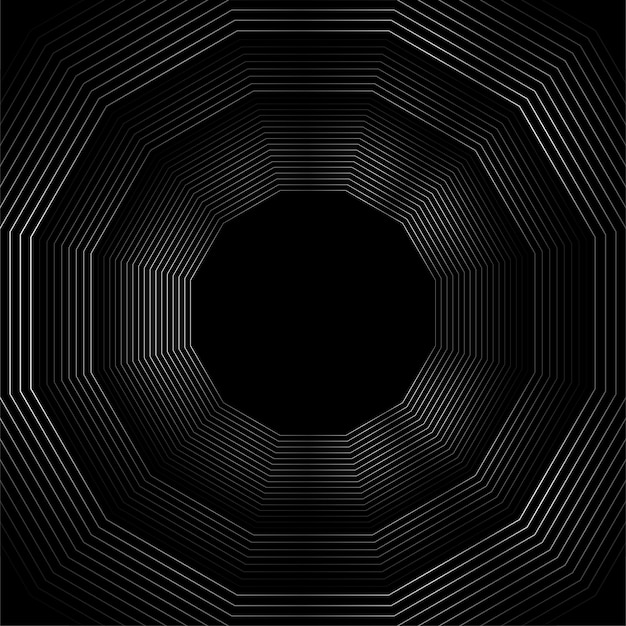 Líneas poligonales mínimas metálicas grises fondo tecnológico futurista abstracto