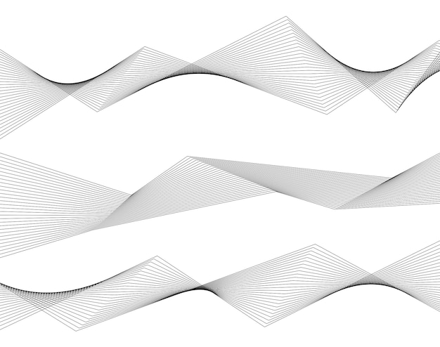Líneas de polígono forman efecto de elemento de diseño de cinta de ángulo 3d08
