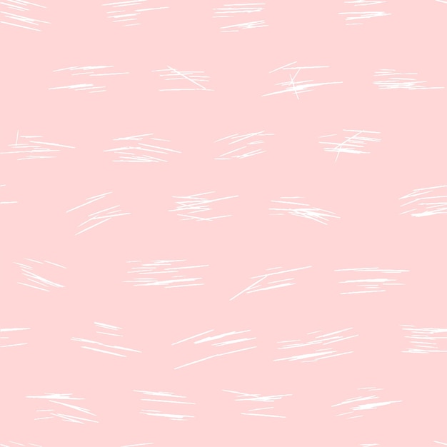 Líneas rayadas de color rosa polvoriento dibujado a mano primitivo patrón sin costuras garabato vectorial patrón sin fin para la plantilla de papel digital de envoltura textil