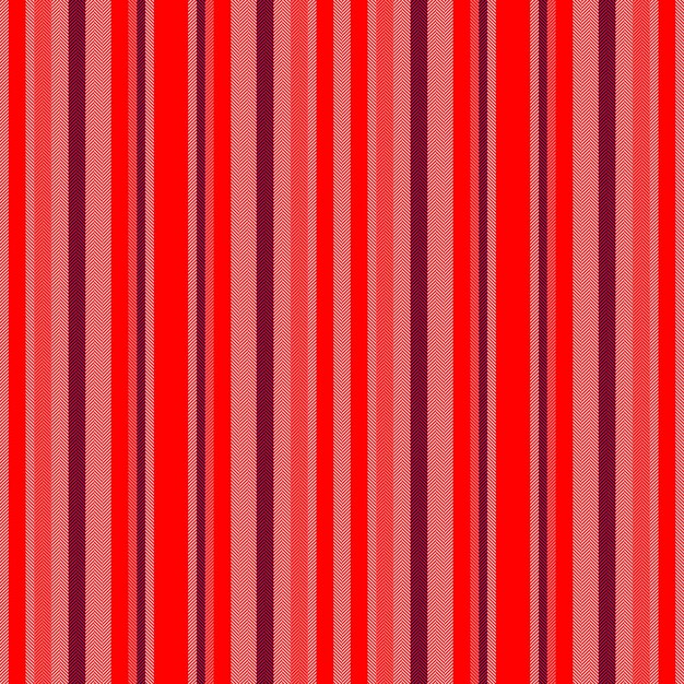Líneas de rayas sin costuras de fondo textil con una textura vertical vectorial de tela