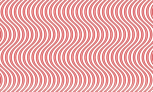 líneas de rayas rojas y blancas que están alineadas en un fondo rojo