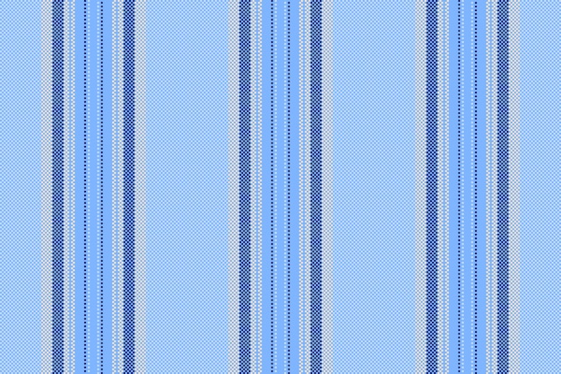 Líneas de rayas textiles de tejido vectorial sin costuras con una textura de patrón de fondo vertical