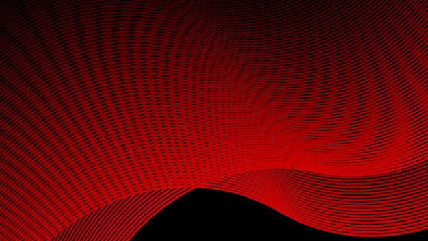 Líneas rojas de rayas abstractas imagen vectorial de papel tapiz de fondo para telón de fondo o estilo de tela