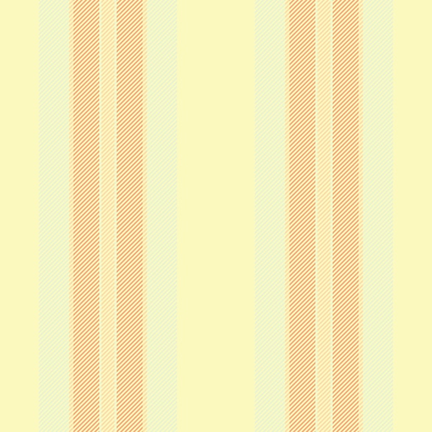 Líneas de selección fondo flujo transparente textura de tela vector Mockup patrón textil de rayas verticales en colores claros y naranjas