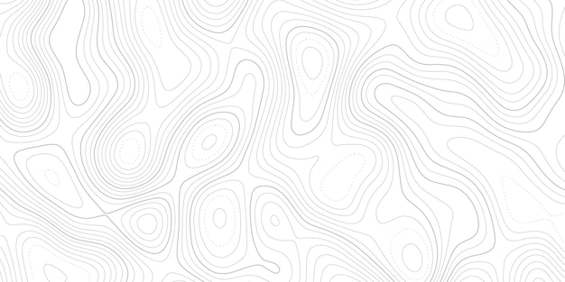 Líneas topográficas abstractas