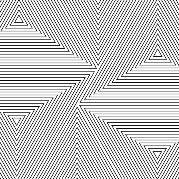 Líneas triangulares resumen antecedentes ilustración vectorial premium