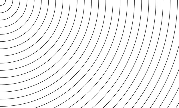 Vector líneas vectoriales de cuarto de círculo para papel de envoltura de papel tapiz de fondo