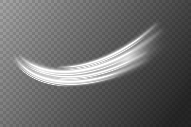 Líneas de velocidad brillantes dinámicas Líneas neón con el efecto de la velocidad y la carretera