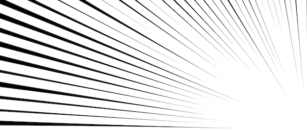 Líneas de velocidad diagonales de fondo Líneas de explosión de cómics papel de pared Flash abstracto en blanco y negro