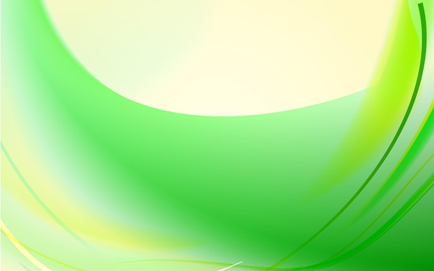 Líneas verdes vectoriales libres fondo abstracto