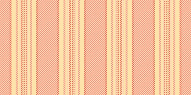 Líneas verticales sin costuras de los años sesenta, textura fluida, patrón de fondo, tela vectorial de rayas de variación en colores navajo blanco y tulipán.