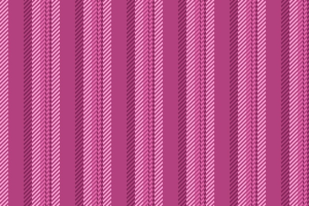 Líneas verticales interminables plantilla de textil patrón de fondo vector de tela de rayas culturales sin costuras en color rosa