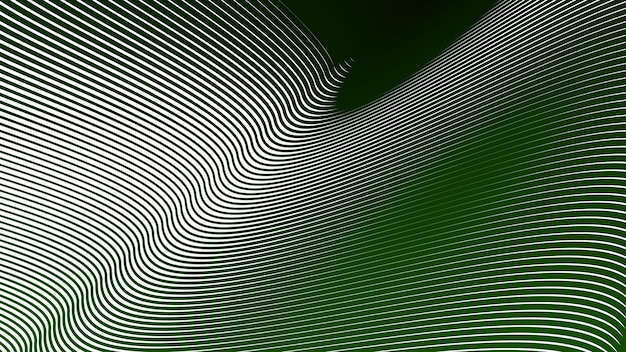 Líneas en zig de color verde oscuro fondo abstracto para telón de fondo o estilo de tela
