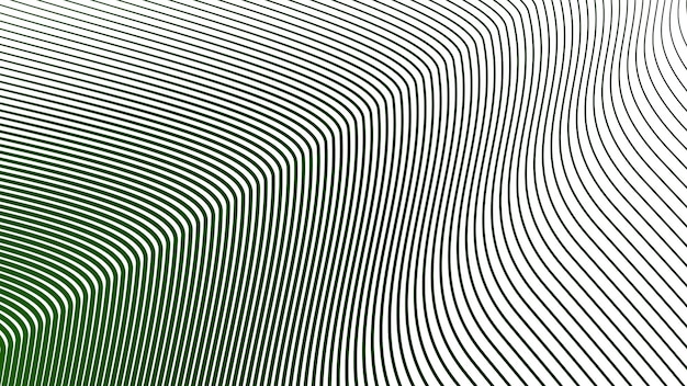 Líneas en zig de color verde oscuro fondo abstracto para telón de fondo o estilo de tela