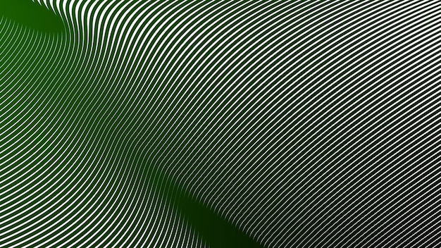 Líneas en zig de color verde oscuro fondo abstracto para telón de fondo o estilo de tela
