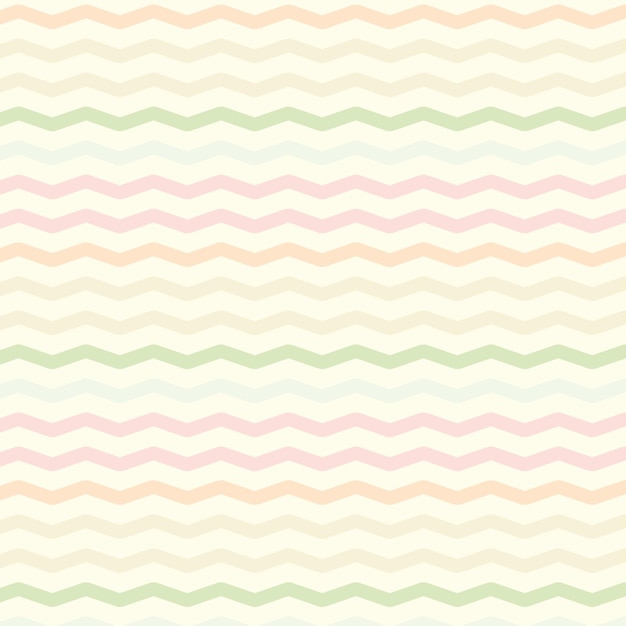 Líneas en zigzag de color pastel papel tapiz patrón de shevron transparente sobre fondo claro vector illustrati