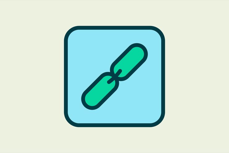 Vector link icon icon related to ui elements suitable for web site app user interfaceselement printable etc flat line icon style simple vector design editable