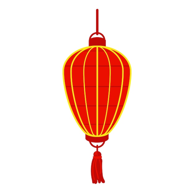 Linterna de papel roja china que recuerda la riqueza cultural y el ambiente festivo buena suerte Luna