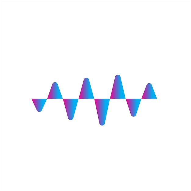 Vector liquid audio spectrum wave música sonido ecualizador vector